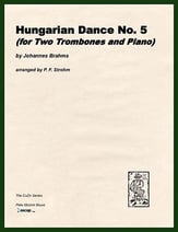 Hungarian Dance No 5  for Two Trombones and Piano P.O.D. cover